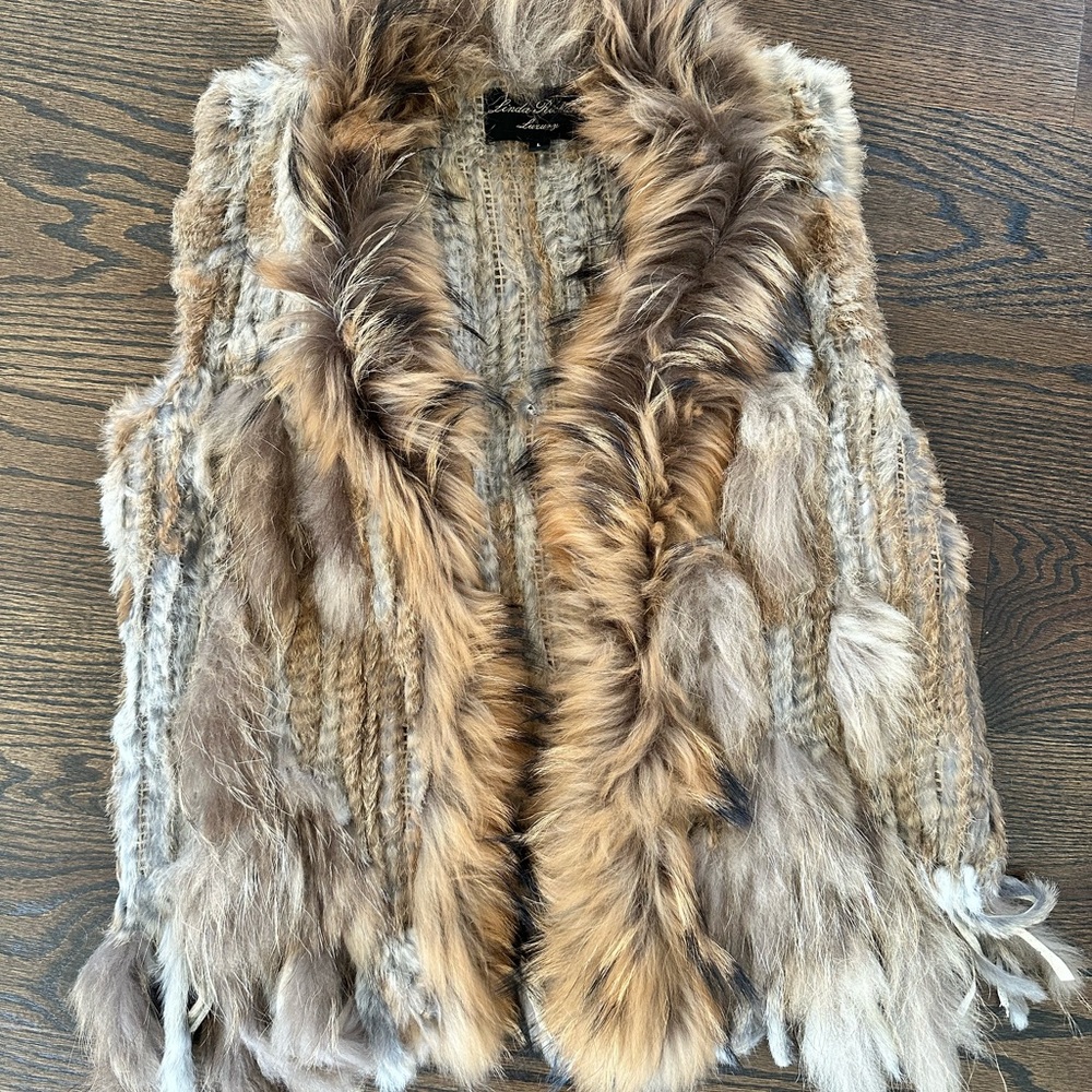 Real Fur Vest - Linda Richard’s